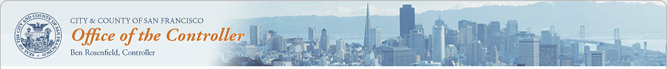 City & County of San Francisco - Controller