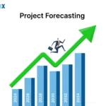 Image: A trending Bar Chart showing Project Forecasting