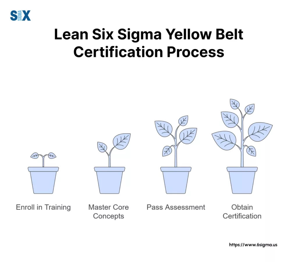 Image: Lean Six Sigma Yellow Belt Certification Process